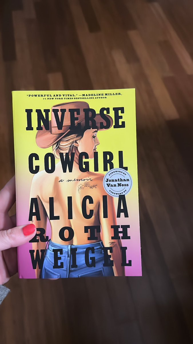 Happy book launch day <a href="/xoxy_alicia/">Alicia Roth Weigel</a>! I continue to be inspired by your voice, heart, and how you show up in the world. You are powerful, my friend. #InverseCowgirl is available now. <a href="/HarperCollins/">HarperCollins</a>