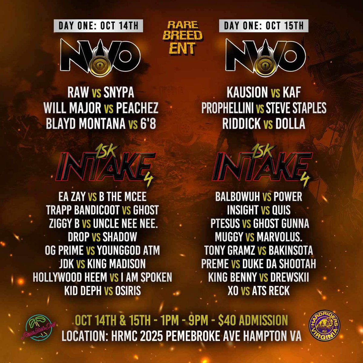 HollyWoodHeemTv's tweet photo. Y’all Don’t Know How Locked In (I Am)
For This One ‼️✍️
Hollywood Heem Vs IAmSpoken
Oct. 14th-15th
@MzLeta_Truth @lawrence_rbe @Rare_Breed_Ent @ItsARP
#TakeOva #InTake4 #Intake2 #RBE https://t.co/UEW0K9pY5g