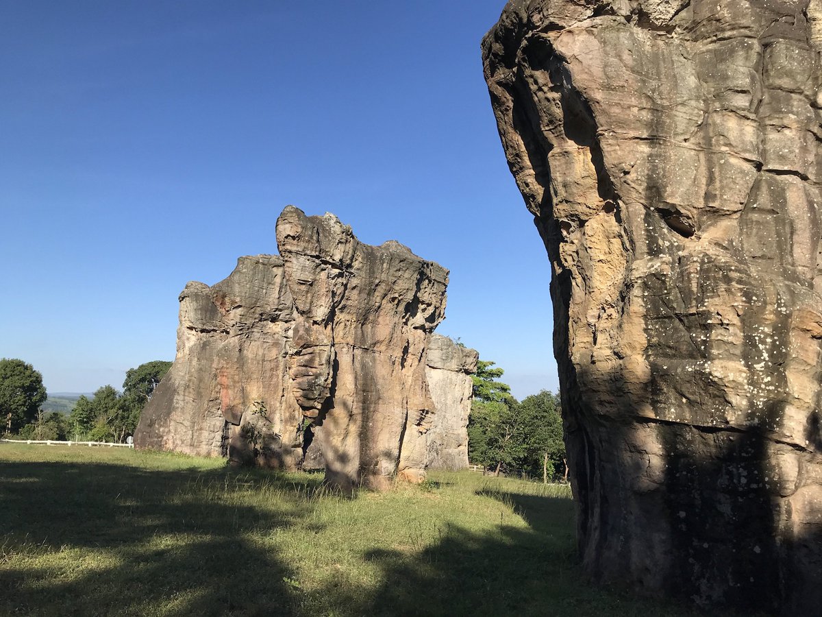 Rajprasong_News's tweet photo. Was in in #Petchabun to see these rocks but not this ancient Dvaravati, site inhabited from 3rd to 5th century CE until 13 century which modern Thai state Sukhothai was formed! #Thailand https://t.co/1cPGn5qp8W