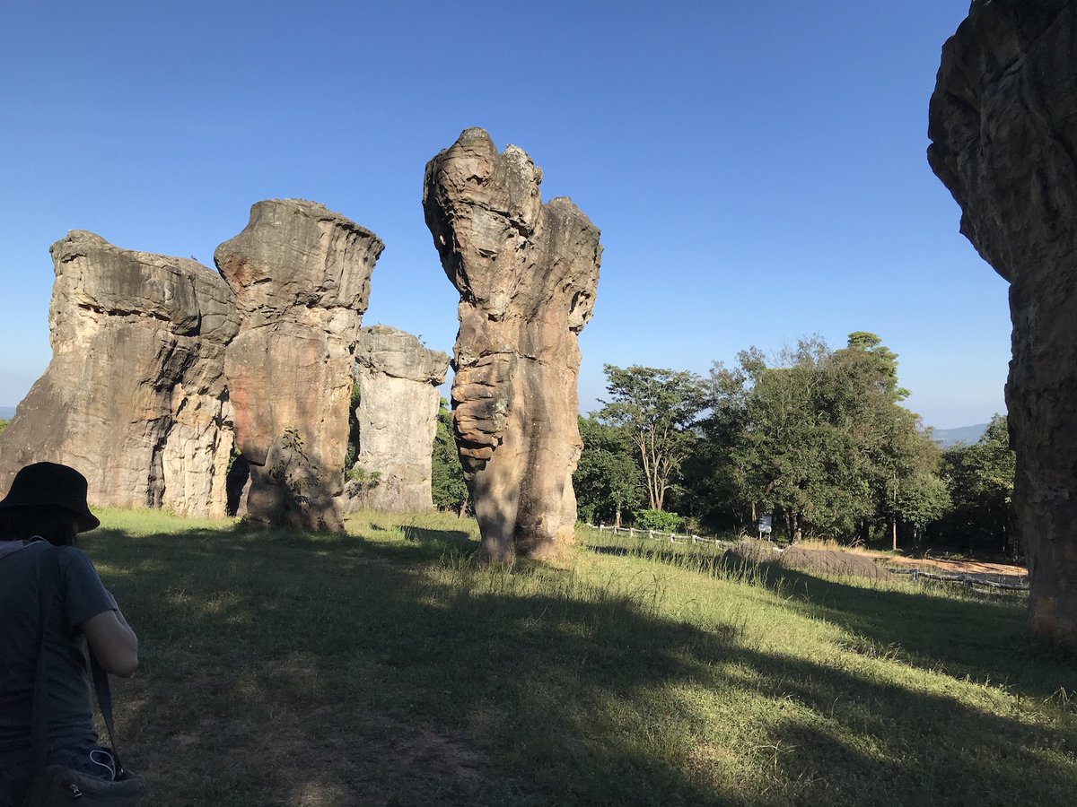 Rajprasong_News's tweet photo. Was in in #Petchabun to see these rocks but not this ancient Dvaravati, site inhabited from 3rd to 5th century CE until 13 century which modern Thai state Sukhothai was formed! #Thailand https://t.co/1cPGn5qp8W