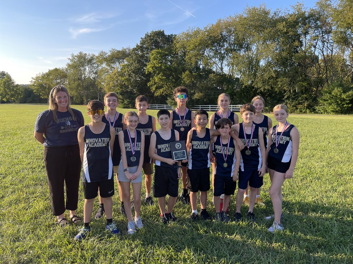 Today was quite the day!! Springfield IA middle school boys are the new county champions for XC and the girls took 3rd place overall!! So proud of this team and all of their amazing accomplishments 🏃🏼‍♀️🏃#wearercstn
