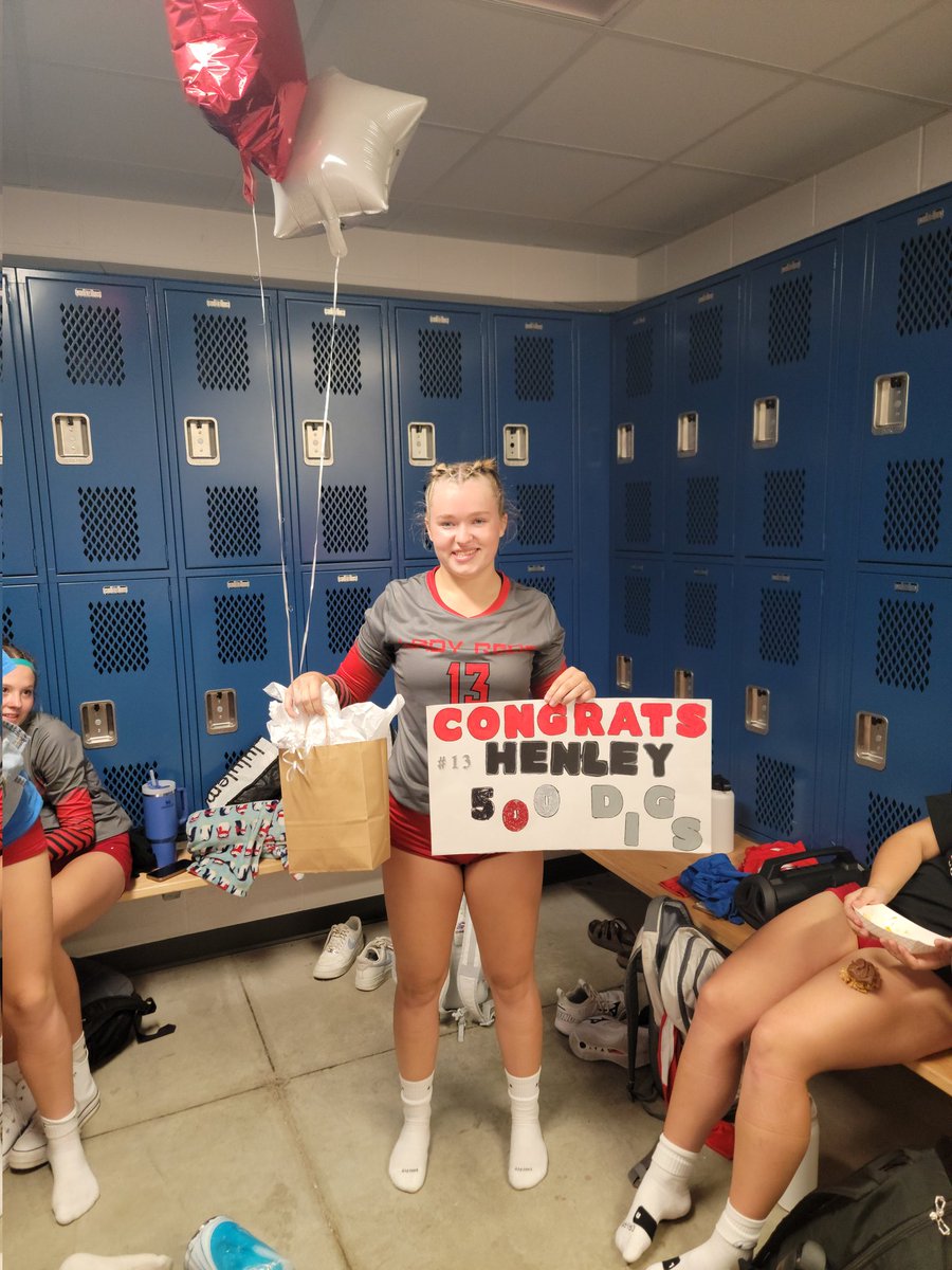 vballladyreds's tweet photo. 📢📢 Milestone Alert!! 📢📢
Congratulations to Henley Arbaugh on 500 career digs!!!
@IGHSAU
#daybyday
#weknowher
#mvpride https://t.co/wdQkfyxDxE