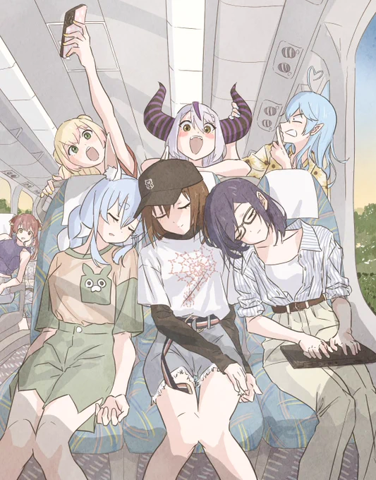 そうです。僕は本来こういうイラストを描く人間です。今は空前の4コマブーム到来中ですが秋のイラストやハロウィ～ンのイラストを描く予定なので楽しみにしている方とそうでない方そのどっちでもない方も暖かい目で見守ってくださると幸いです。 