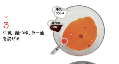 cheap_yummy's tweet photo. 残暑が厳しい日...全人類に試してみてほしい...

牛乳350cc、めんつゆ(2倍濃縮)70ml、ラー油小さじ1を混ぜる。以上！

たったこれだけで、めっっっちゃ旨い冷やし担々麺のお汁が作れます。 https://t.co/RRiW5iAf0X