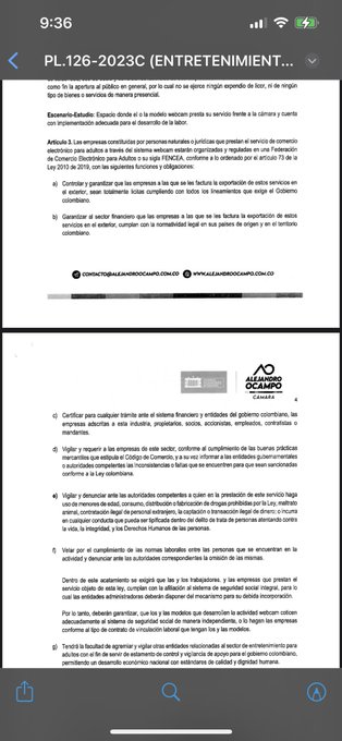 Hace unas semanas el Representante @alejoocampog del Pacto Hist&oacute;rico, radic&oacute; un Proyecto de Ley sobre<a class="tags" target="_blank" title="On Twitter" href="/?out=eyJ0eXAiOiJKV1QiLCJhbGciOiJIUzUxMiJ9.eyJpYXQiOjE3MjE2OTY1MDQsImlzcyI6InR3cG9ybnN0YXJzLmNvbSIsIm5iZiI6MTcyMTY5NjUwNCwiZXhwIjoxNzUzMjMyNTA0LCJyZWRpcmVjdF91cmwiOiJodHRwczovL3R3aXR0ZXIuY29tL2FsZWpvb2NhbXBvZyJ9.Uusx7NlVlVoerrG6Dbb4ej0E66C6fbcEwaB73REKP80zCuRGWGVPdxdjvjrKk7CzxPH89k9pFTpo0PvQ-uSWFA">@alejoocampog</a><a href="/tag/elpa%C3%ADsdelabelleza"class="tags"><span>#elpa&iacute;sdelabelleza</span></a>