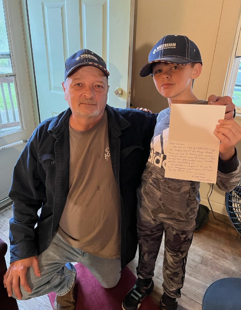WManorCSD's tweet photo. Way to go Julian, a 5th grader at WMES, for his incredible act of kindness! https://t.co/1b8oC3Lu1F
