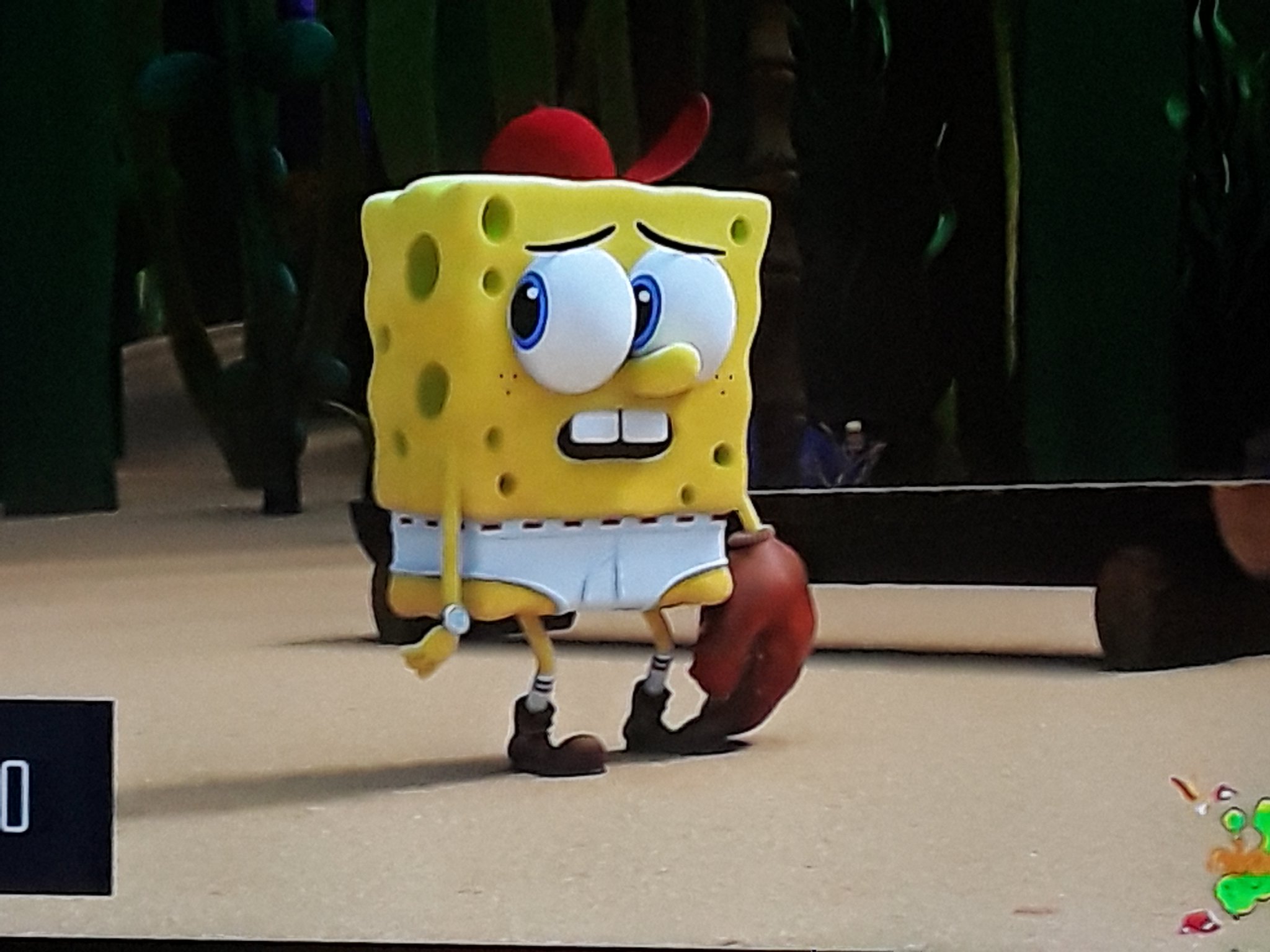 Gregory Bouthiette on X: @Nickelodeon. It would be very funny if Spongebob  was just in his Underwear. And just keep his Pants OFF for A while.   / X