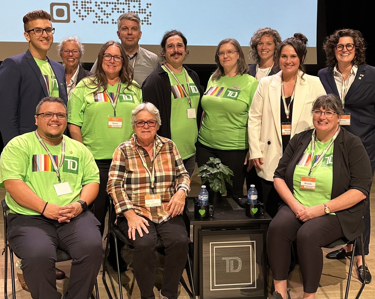 TinaFMurphy's tweet photo. Volunteering with colleagues is what takes my work life from good to great! Presenting βThe Fruit Machineβ documentary and fireside chat in collaboration with TD Women@TD and 2SLGBTQ+ Employee Resource Groups. #ForeverProud #ForeverProgressing https://t.co/o0J6ygNxjO