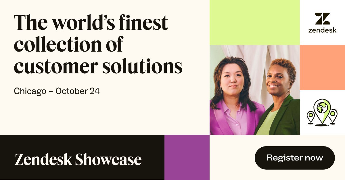 👉🏼 Attend #ZendeskShowcase Chicago for free on October 24: zdsk.co/3PjlOW2 🤩 See keynote speaker @ImMollyBloom 💡 Hear from experts at @squarespace and @dfinsolutions 🧠 Discover how #ZendeskAI is reshaping customer experience