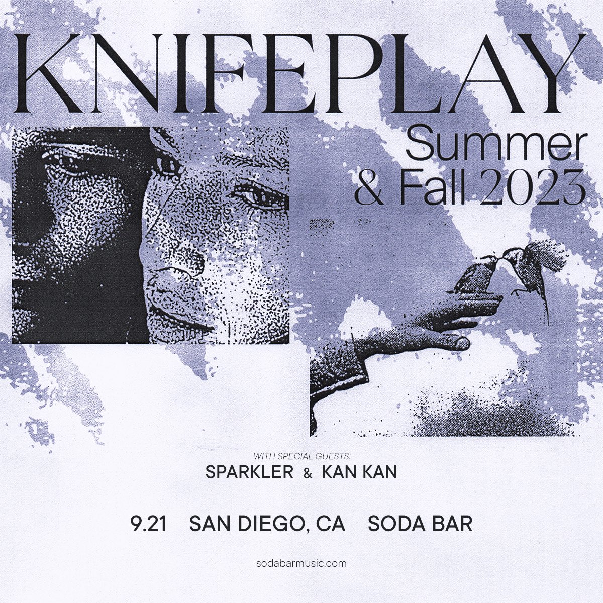 SodaBarSD's tweet photo. THURSDAY  – @knifeplay_music w/ @SparklerBand, Kan Kan • 🎟: https://t.co/nXqdI7QW2T https://t.co/zav228GxAr