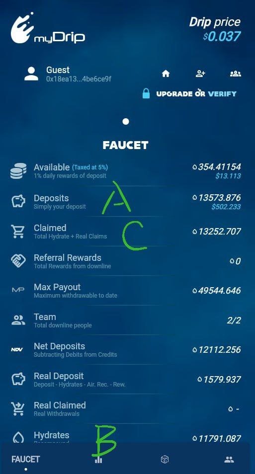 Lady_Mania528's tweet photo. https://t.co/gvJX7h6XiK

use the ap above if you want to work out if you will have any drip tokens left to claim

Use the formula below.....

thanks antsgirl for making it simple for everyone (make sure you click on full image) and shoutout to @myDrip_io https://t.co/yX40o8V0Am