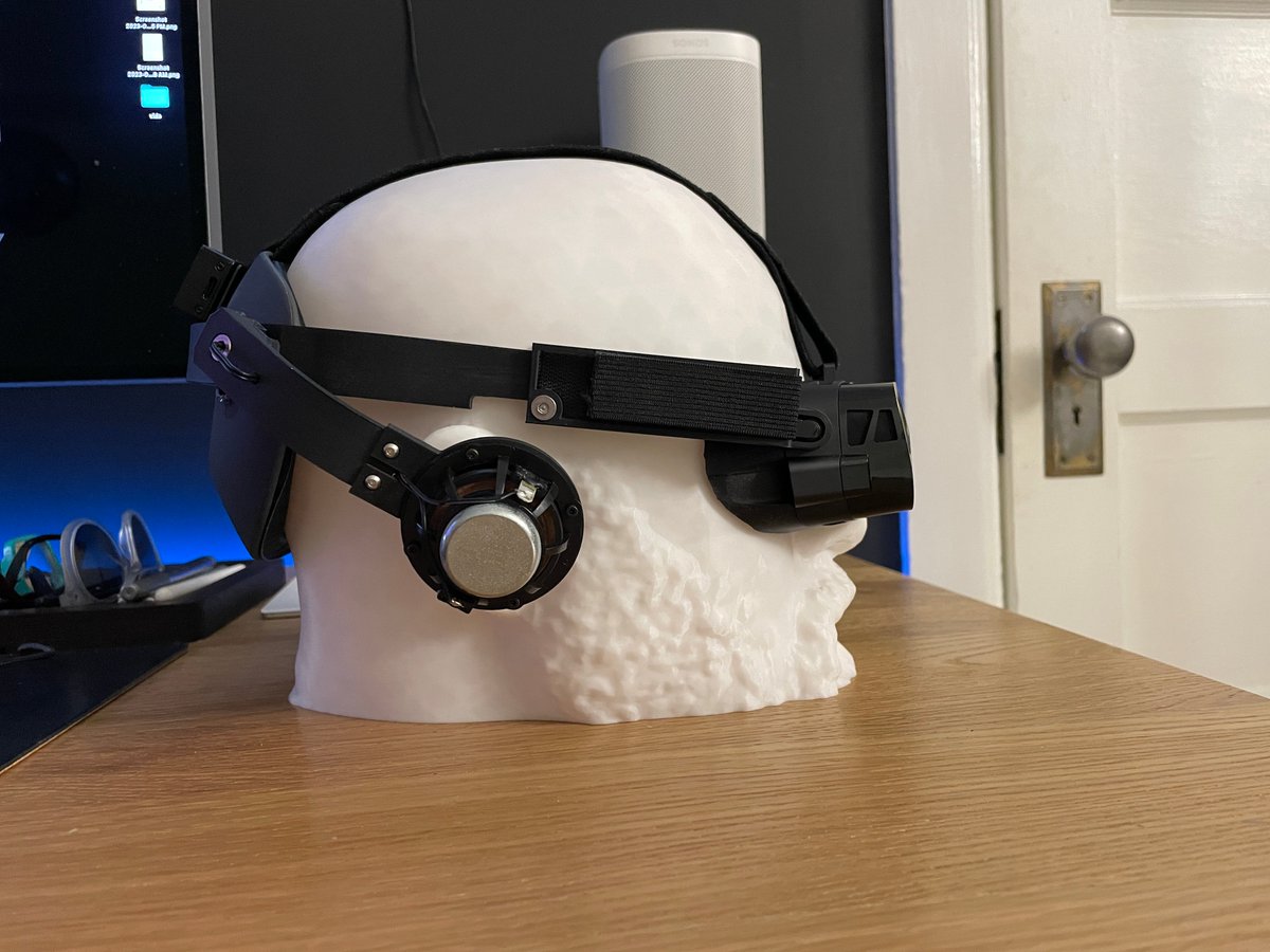 WOW. Someone just created a DIY Audio Strap for Bigscreen Beyond