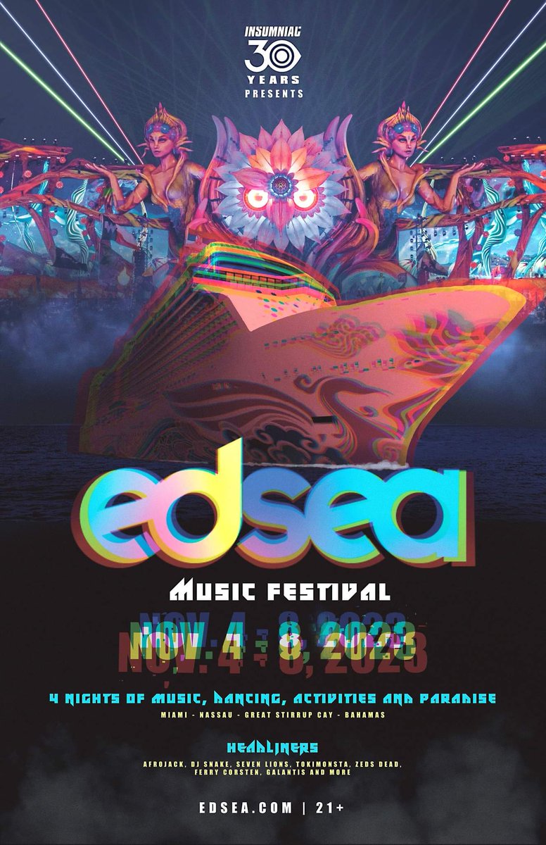 CaudioEliab's tweet photo. Poster Design for upcoming Music Festival.
@insomniac #Edsea #edc #insomniac #graphicDesign #posters #graphicDesigner #gradientMap #typography #festival #music #edcfestival #carnival #lasvegas #electricdaisycarnival https://t.co/dOnoWZamwZ https://t.co/Egcqxwc06r