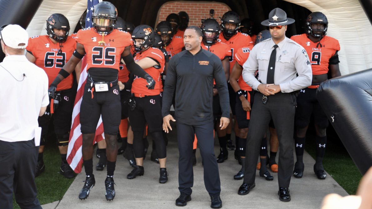 After a great conversation with @CUCoachMinter, I am blessed to receive a division 1 offer from Campbell University!! #RollHumps <a href="/GoCamelsFB/">Campbell Football</a> <a href="/CoachChiappelli/">Matt Chiappelli</a> <a href="/CoachPFMiller/">Patrick Miller</a> <a href="/Coachward1/">Weslee Ward</a> <a href="/CoachAdrian_/">Coach A 🏈</a> <a href="/CoachOsbey/">Perry Osbey (Coach P)</a> @Coach_Giddings