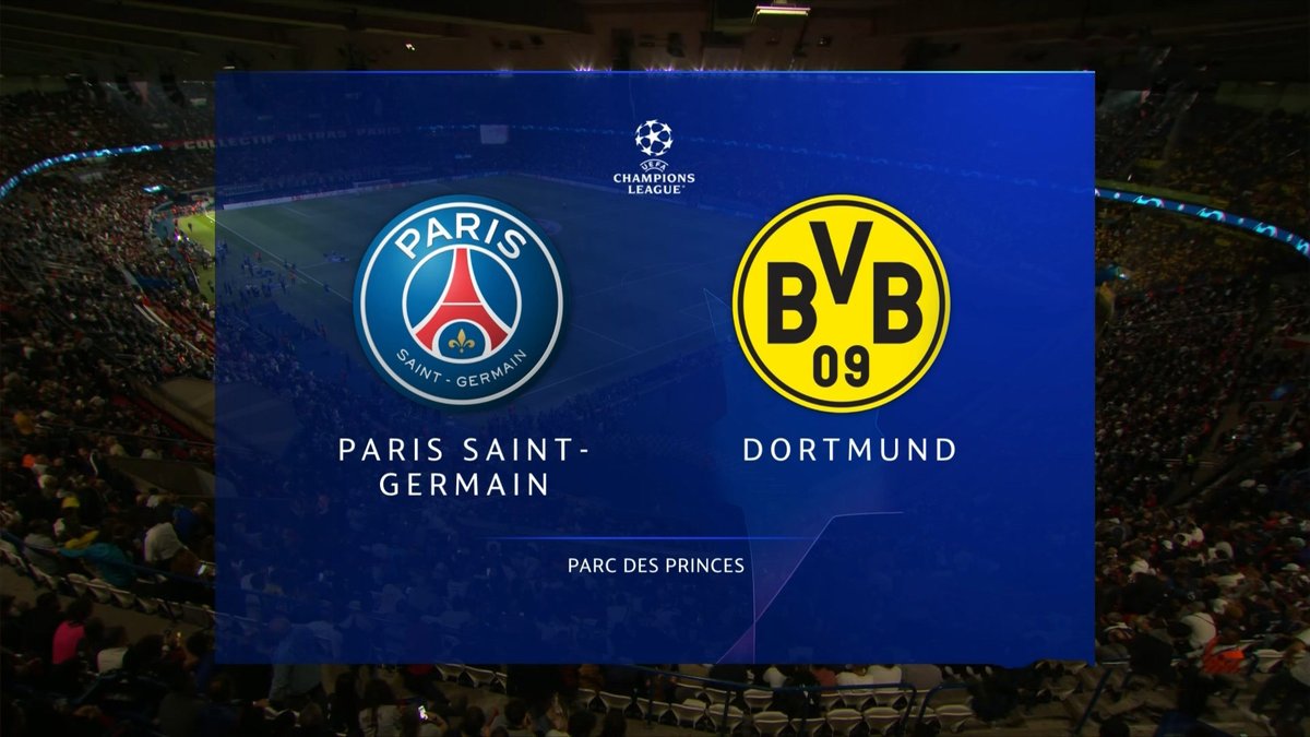 Paris Saint-Germain vs Dortmund Full Match Replay