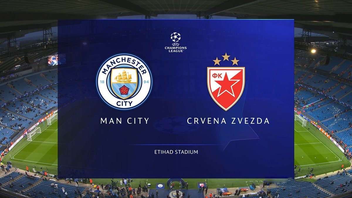 Manchester City vs Crvena Zvezda Full Match Replay