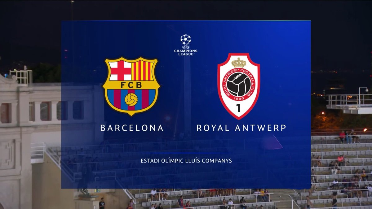 Barcelona vs Royal Antwerp Full Match 19 Sep 2023