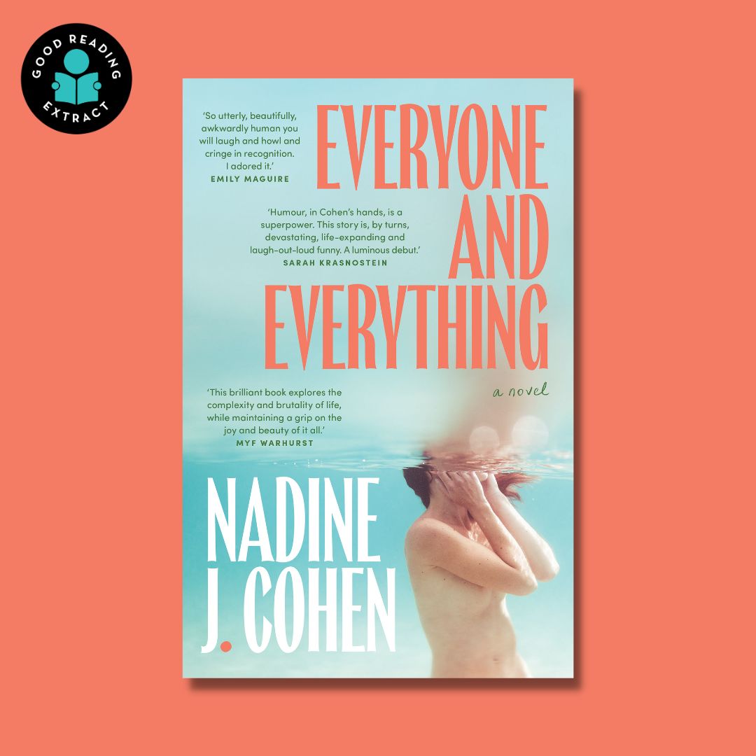 On our website this month we have an extract from ‘Everyone and Everything’ by Nadine J Cohen which is a moving novel about friendship, grief and the deep, frustrating bond between sisters. @PanteraPress Read the extract here: bit.ly/450O1a7