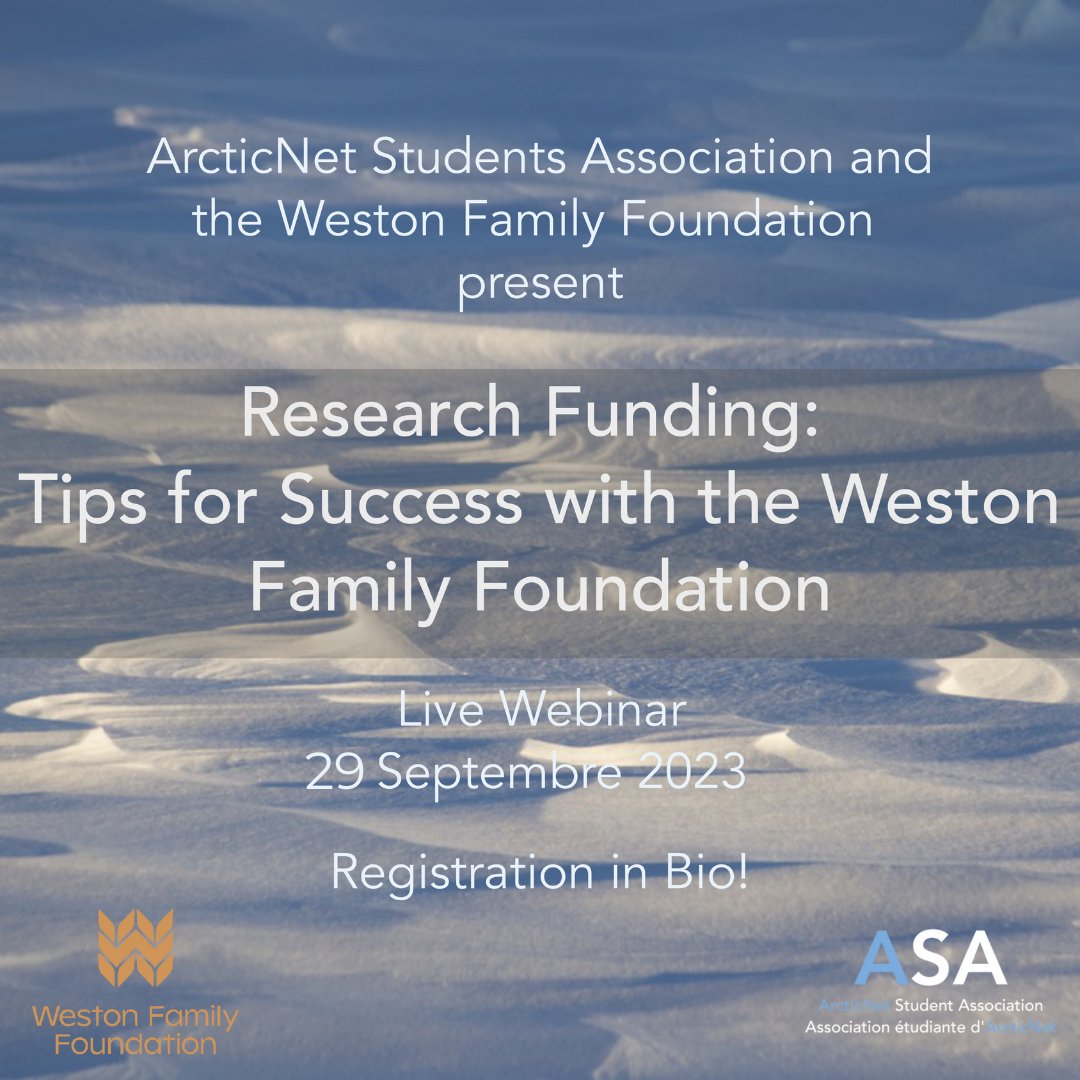 ArcticNet Students tweet media