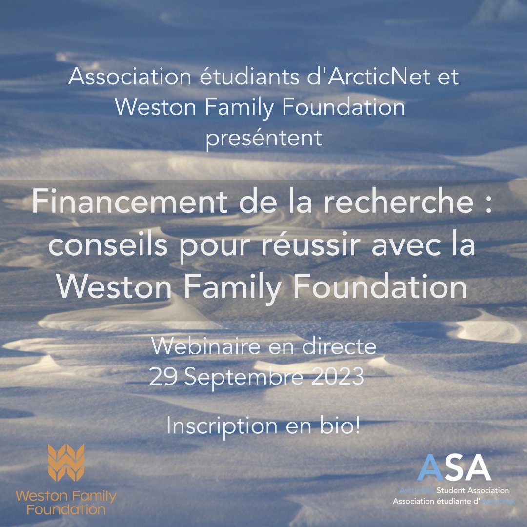 ArcticNet Students tweet media