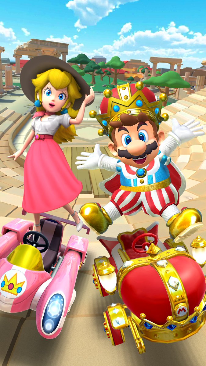 mariokarttourJP's tweet photo. 4周年の感謝を込めて、本日から「アニバーサリーツアー」開幕！
様々な都市コースを駆け巡ろう！

#マリオカートツアー

毎日がっぽりキャンペーンも開催中！ https://t.co/hm1stbd1Bm