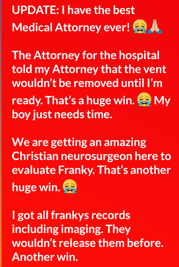 QGinger777's tweet photo. 🚨🚨🚨🚨🚨
#SaveFranky
Incredible update but still need 🙏🙏🙏!!! Thank you to EVERYONE throwing rocks at the devil!!!👇👇👇 https://t.co/3aVdVSu0bt