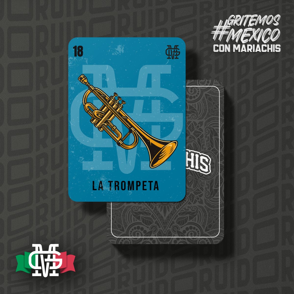 La trompeta, el altavoz de los Mariachis en el diamante. Toca una nota y parece que todo el estadio está listo para bailar. 🎺  #GritemosMexicoconMariachis #ElMesMasMexicano