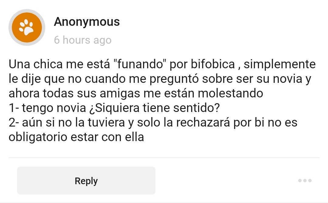 cclesbians_'s tweet photo. el día en que dejen de acusarnos a las lesbianas de "bifóbicas" por no querer salir con mujeres que priorizan sus relaciones con hombres será un día feliz. claramente no estás obligada a estar con ella solo porque es mujer, así que defiendete de esa chica y sus acusasiones.
– 🪻 https://t.co/0yFLtbaemb
