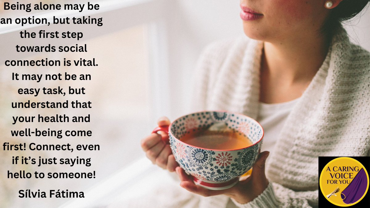 caring_voi76482's tweet photo. The importance of social connection should never be underestimated. #SocialIsolation #Loneliness
#IsolationBlues #AloneTime #Solitude #caregiving #Disconnected #elderly #seniors #CONNECT https://t.co/yJh6XNJnYf