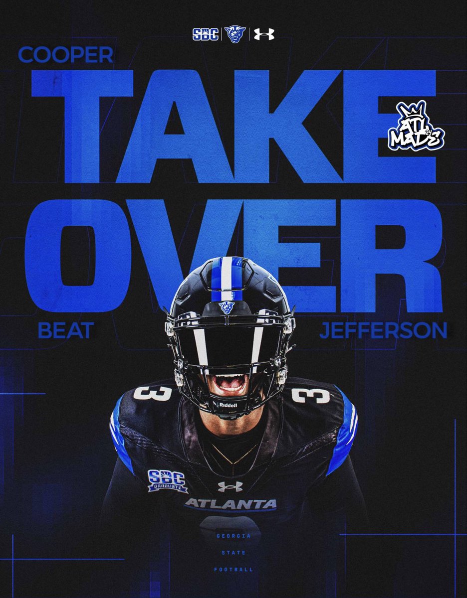 CooperE37559020's tweet photo. Thanks for the fireπ₯ edit from Georgia State #ATLmade @GeorgiaStateFB @Arketa_Banks @Day1toD1 https://t.co/ohXwiE0Vdp