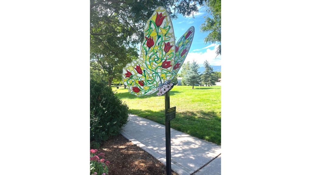 COSMuseum's tweet image. Each Sept., the museum grounds are visited by the #CSRotary annual Flight with butterflies and dragonflies. Explore the powerful story of &quot;Living with the Parking Brake On&quot; which can be viewed at #COSParks Nancy Lewis Park. instagram.com/p/CxYMiW1so2W/