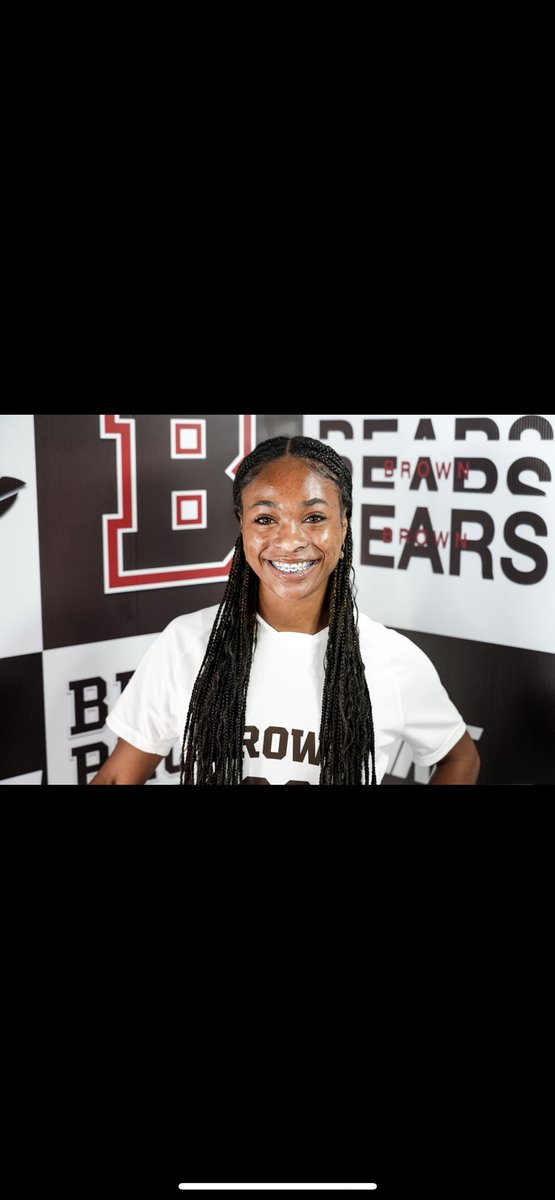 I am so blessed to announce my verbal commitment to Brown University! Thank you to @brownwsoccer coaching staff for giving me this opportunity! I would also like to thank GOD, my coaches,my trainers,and to my family for the abundance of support on this journey!