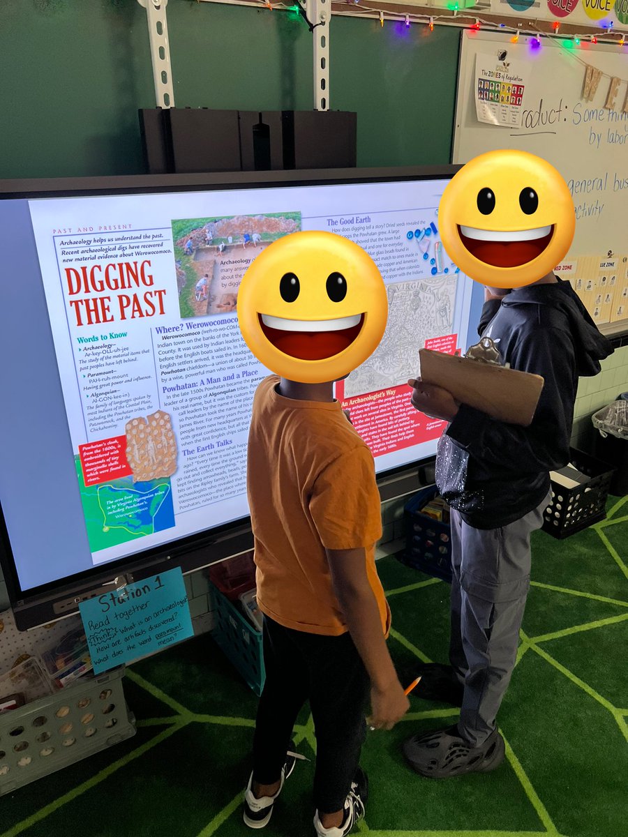Ms_Mski's tweet photo. My VA studies lesson failed today. I wanted my lesson to be interactive, but there were too many moving pieces for my kids to handle. When I took the writing part away my kids were able to explore discuss &amp; ask questions. I need to think about planning for this class differently. https://t.co/3X3HFPJQkV