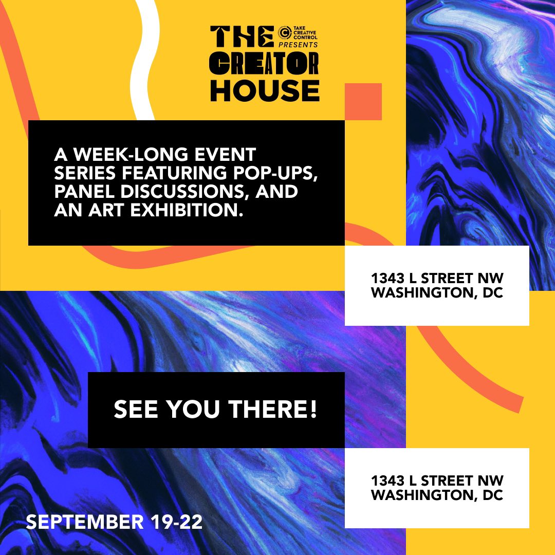 Get ready for another action packed day of adventure tomorrow at #TheCreatorHouse! RSVP: eventbrite.com/e/the-creator-…