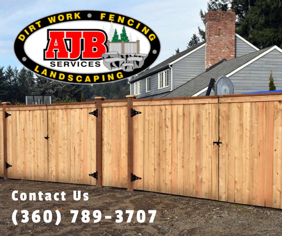 AJBServiceWA's tweet image. AJB Landscaping &amp;amp; Fence is your best choice for fence installation in South Puget Sound. Our professional team of fence installers will get your job done fast and on time. We have over 20 years of experience in the landscaping business.

#ajbservices #fencingdesign