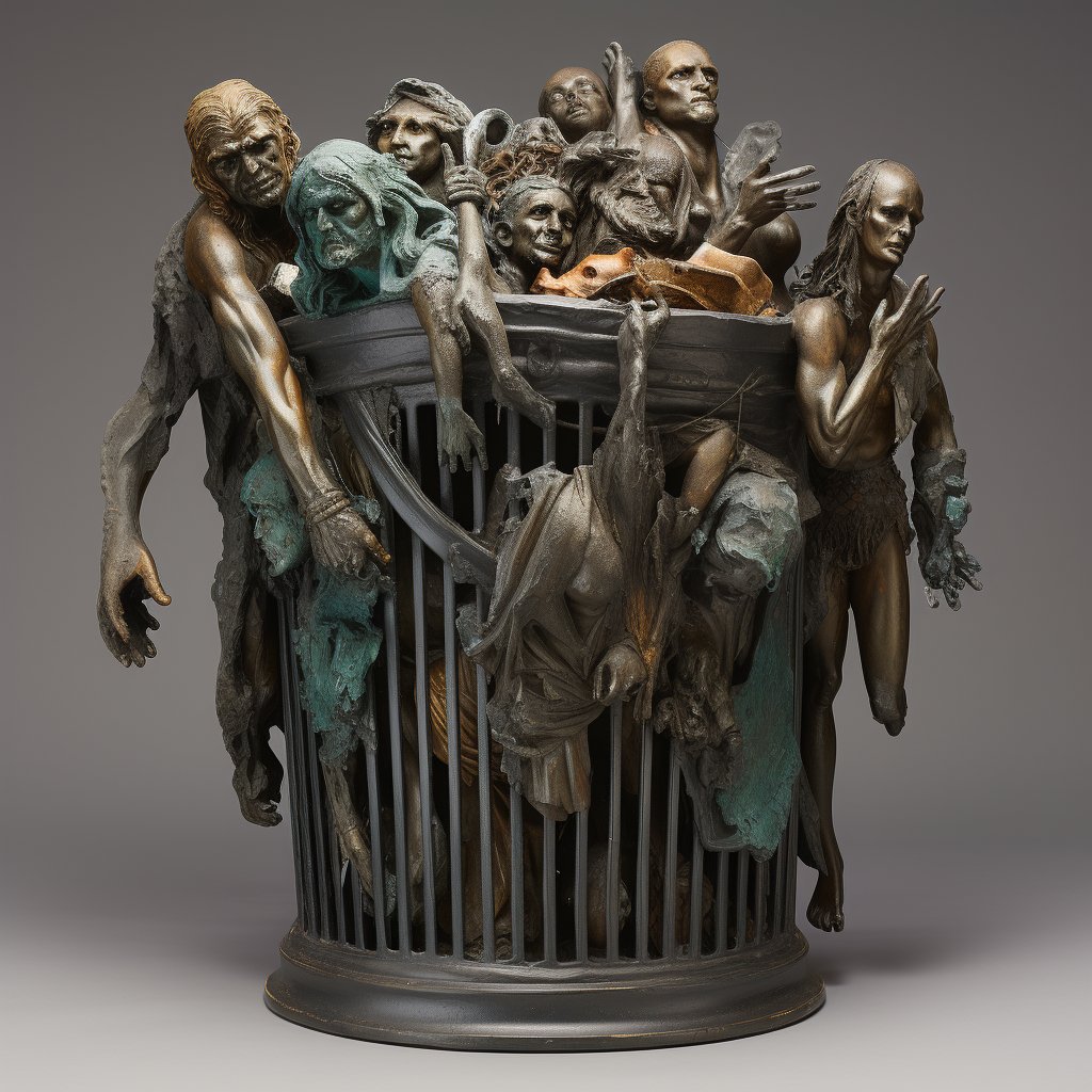 EtherInsight's tweet photo. liberty of statues 

#trashart https://t.co/QGnb2yjlTJ