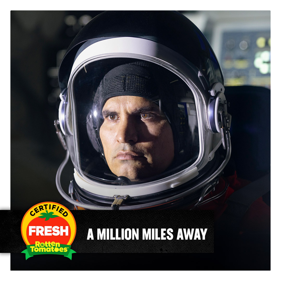 #AMillionMilesAway is officially #CertifiedFresh at 88% on the Tomatometer, with 43 reviews. rottentomatoes.com/m/a_million_mi…