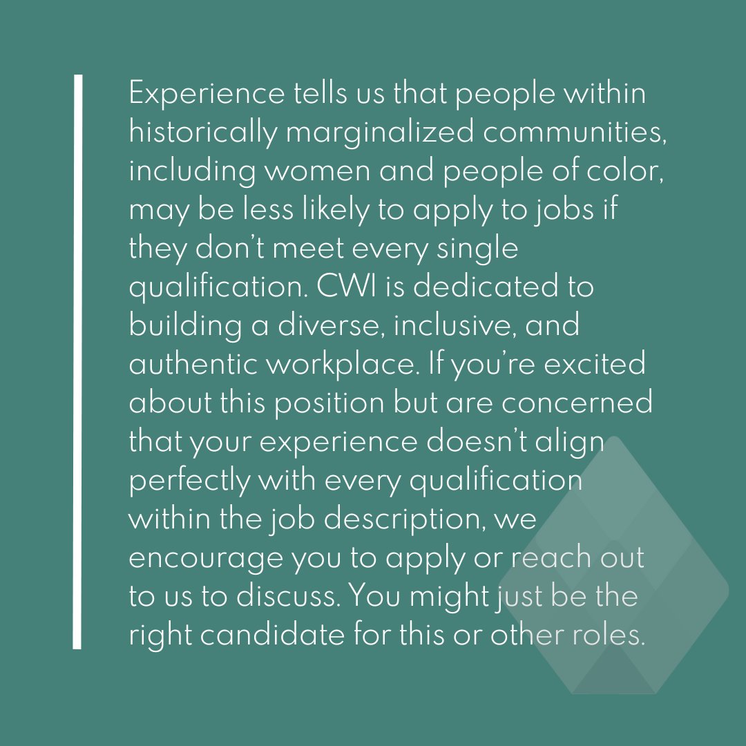 ClimateWildfire's tweet image. CWI is seeking an experienced Project Manager to coordinate our Wildfire and Landscape Resilience Data Hub – application open until Sept. 26th. Come join the CWI team! More information at our website (link in bio).

#climateaction #federateddata #climatejobs #wildfirejobs