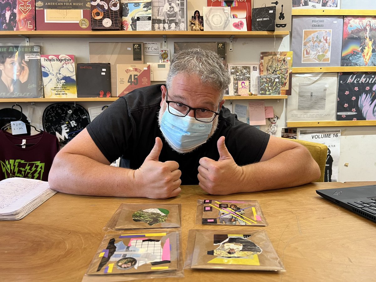 Go see Charlie at <a href="/alldayrecords/">All Day Records</a> for the new collage joints