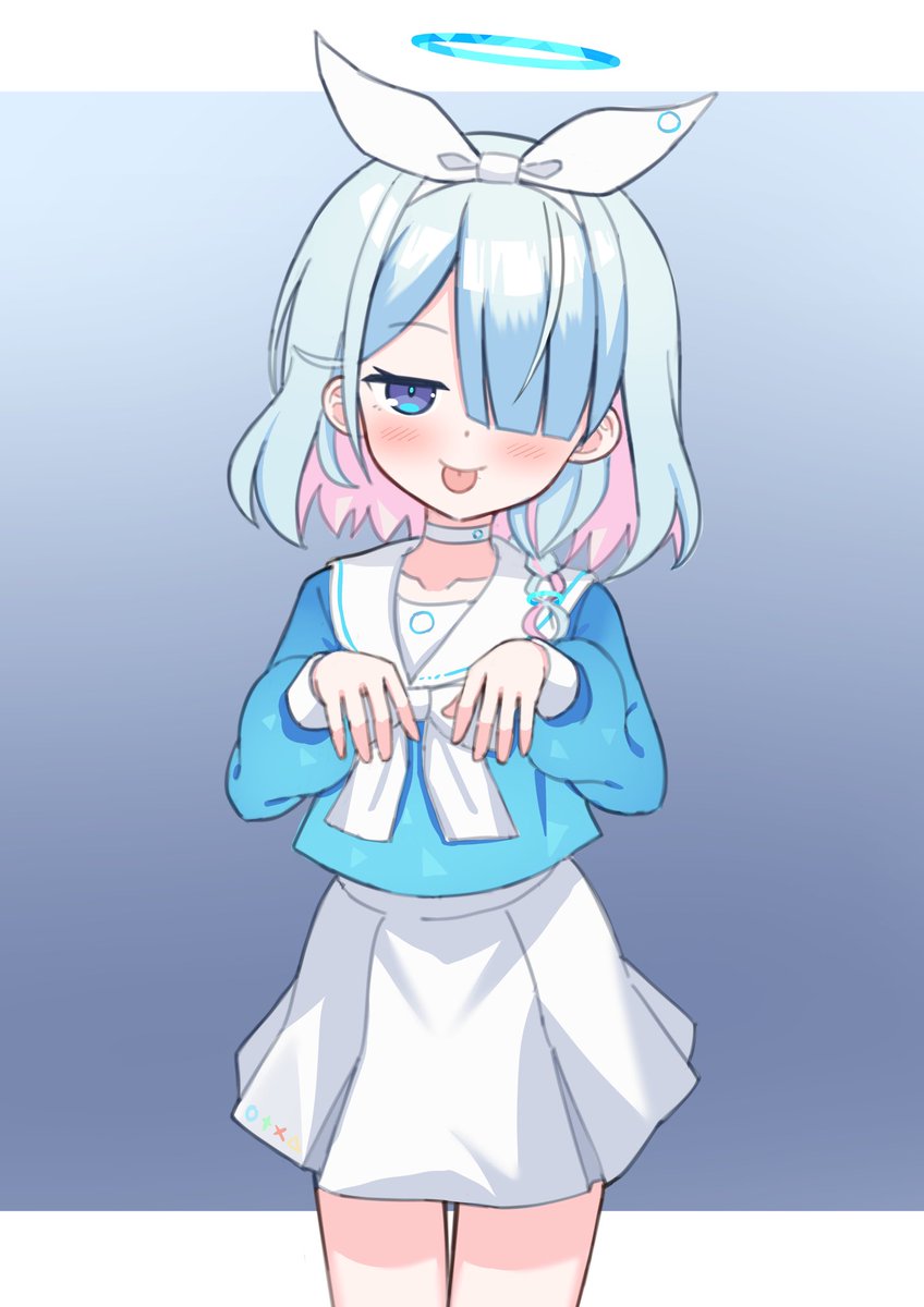 アロナ「うらめしアロナ#ブルアカ 」|えふぅ@お仕事募集中のイラスト