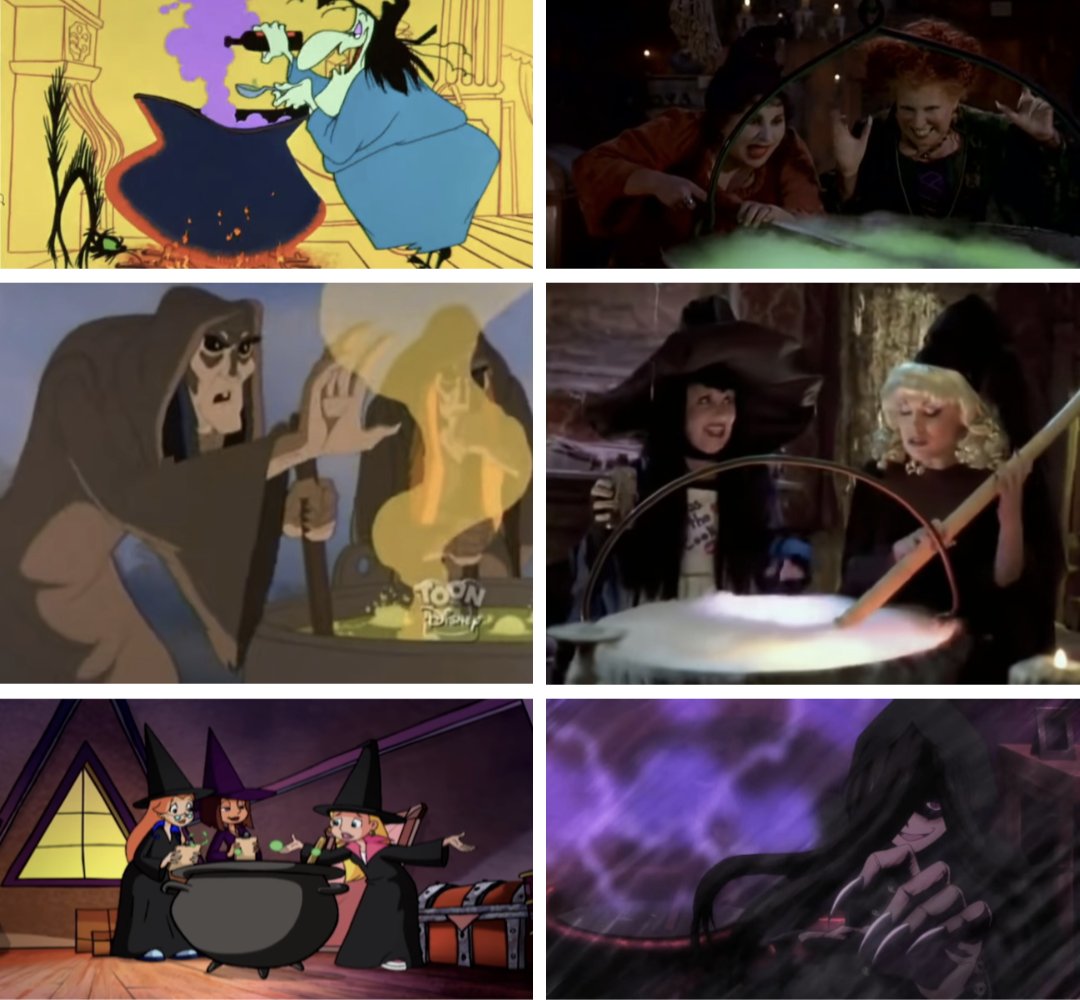 Cauldron Season is fast approaching! #witches #looneytunes #hocuspocus #gargoyles #caspermeetswendy #sabrinatheanimatedseries #FoodWars #cartoons #anime