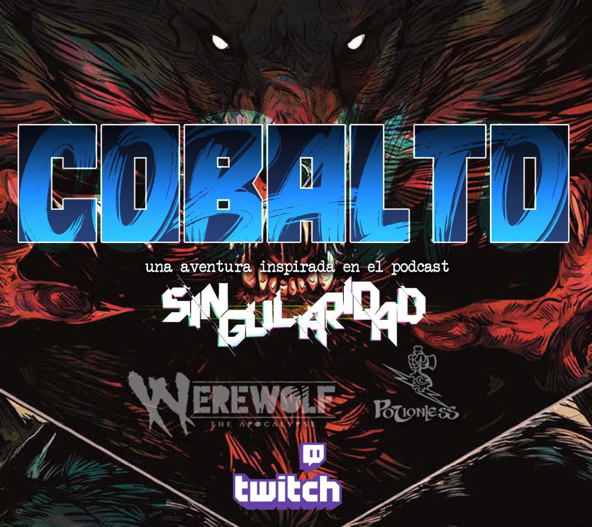 Esta noche a las 8:30pm (utc-6) continuamos la aventura de Hombre Lobo: COBALTO, en nuestro canal de twitch, no se la pierdan!!

twitch.tv/potionlessmx

#rolenespañol #rolenmexico #GDLrol #Potionless #WereWolfApocalypse