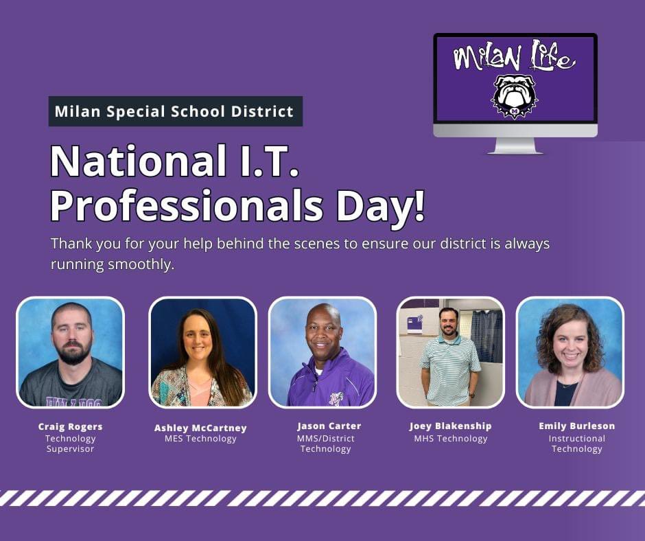 🎉 Happy National IT Professionals Day! 🖥️ Today, we celebrate the wizards behind the screens - our IT heroes! From solving tech glitches to keeping our networks secure, you make our digital world run smoothly. 🌐 #NationalITProfessionalsDay