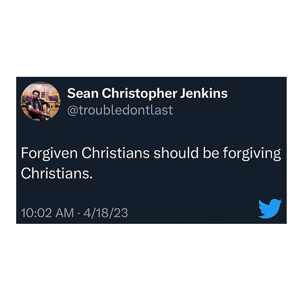 troubledontlast's tweet photo. You know all of the people who have wronged you?
Forgive them the way you would want God to forgive you. #forgivemefatherforihavesinned
Grace is given, to be given. #forgive
The forgiven must forgive. #showgrace
How could someone who has been forgiven… https://t.co/elw1FovOEo https://t.co/fub5yJrVQz
