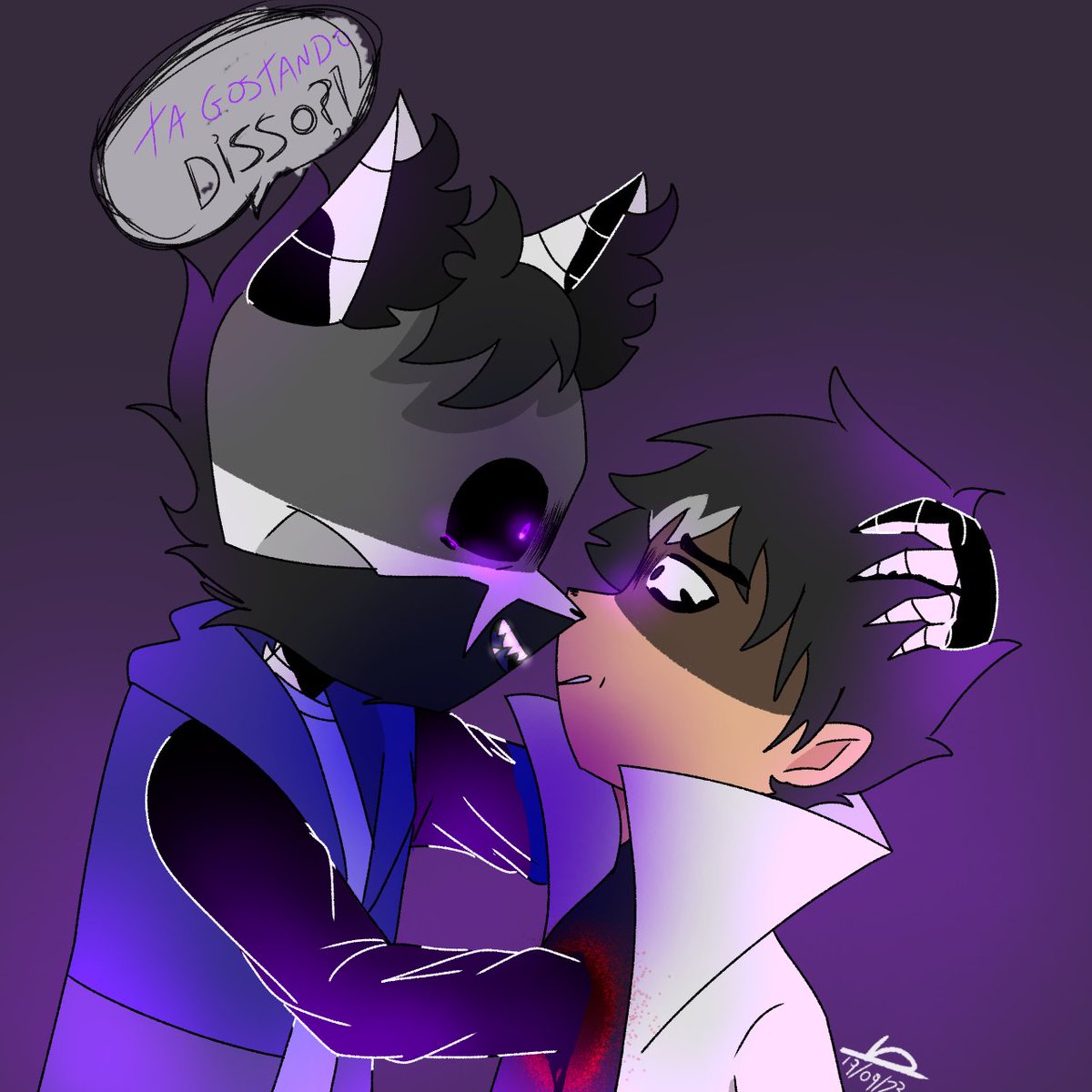 LukasUva_'s tweet photo. Sentir na pele.
.
.
.
#projectale #undertale #undertaleAU #rotaneutra #Nickie #NickieSans #Natherson https://t.co/YJS8XLi8Wf