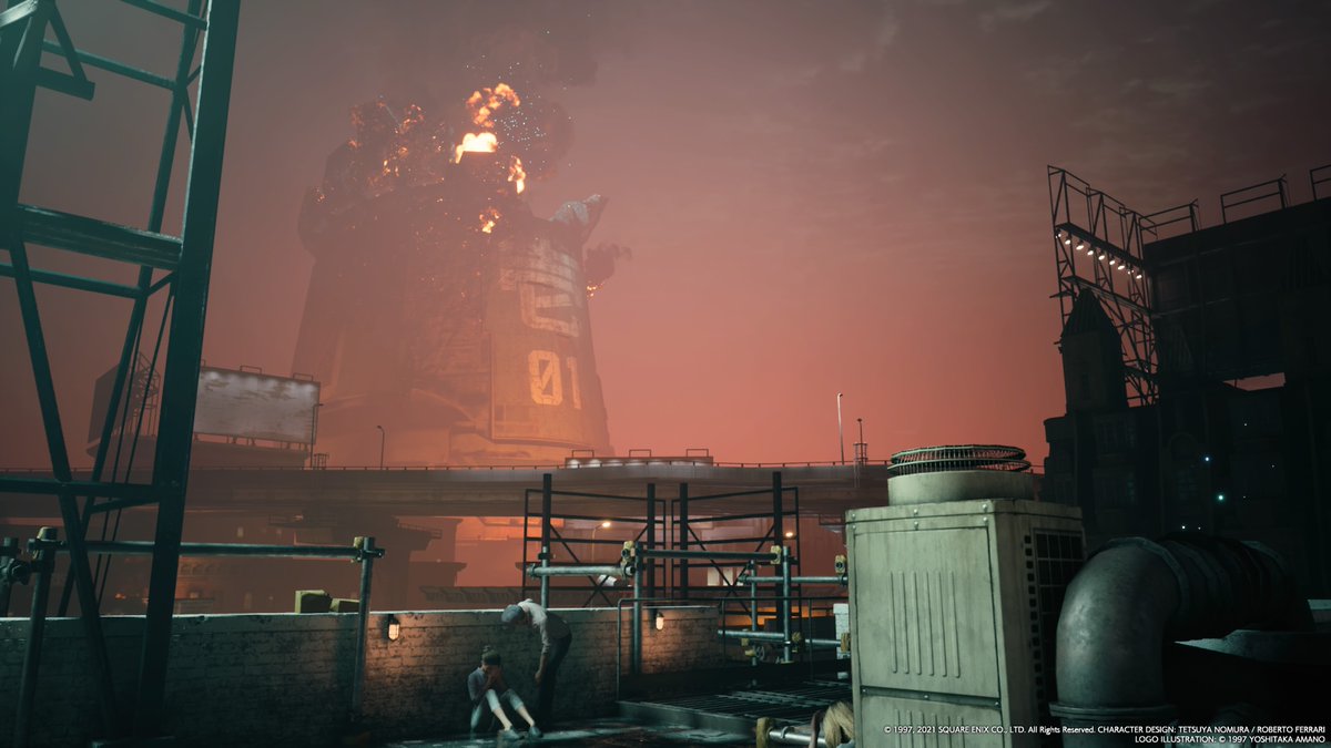 Sean_eth's tweet photo. Some FF7 Remake shots #PS5Share, #FINALFANTASYVIIREMAKE https://t.co/DrSnk8tcqF
