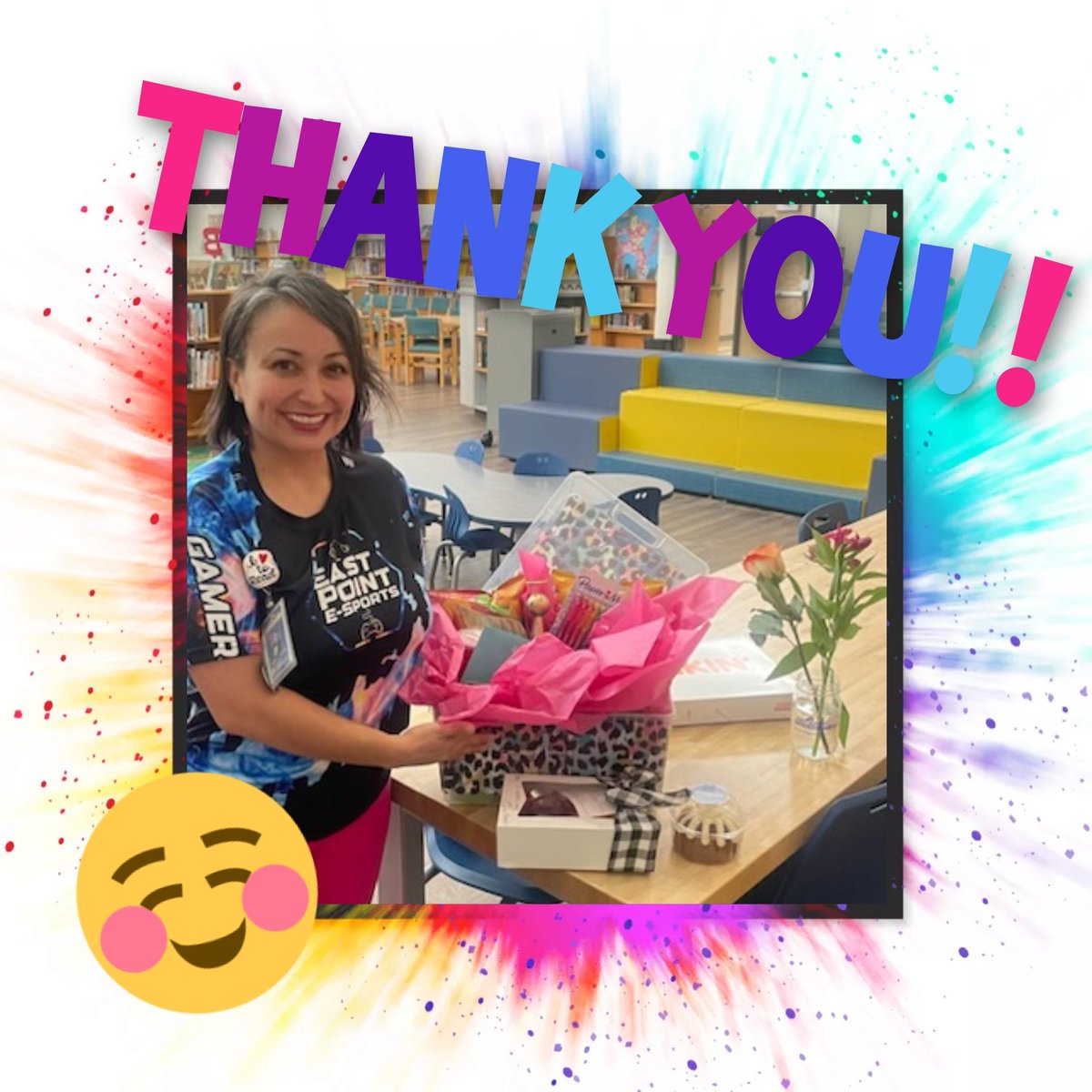 Thank you to my @EastPointES1 family for spoiling me rotten for IT Professional's Day @YsletaISD @YISDInnovLearn! Working with all of you is my absolute pleasure! 💞🙏🏻 @CPoblano2 @VCarrillo_EP @LBuck_79 @GCaraveo @MargieMherrera6 @cox-soto-rodarte