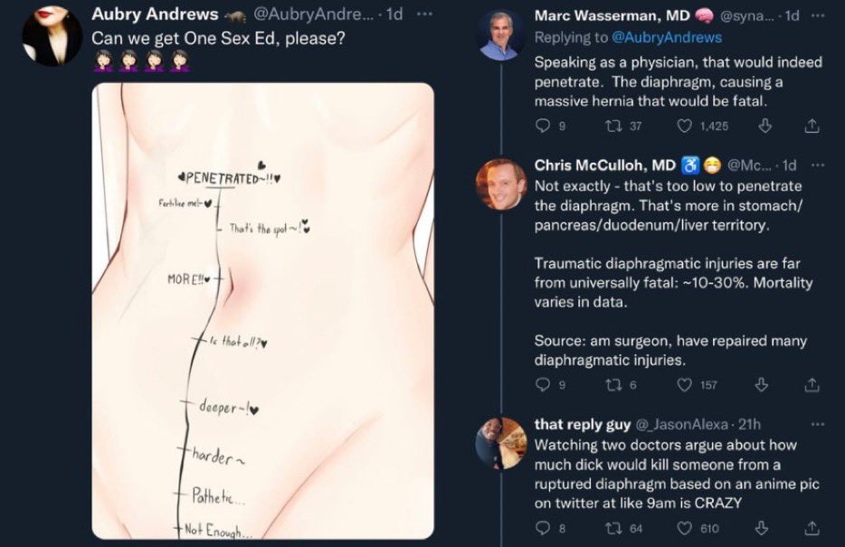 One of the wildest interactions I’ve seen on Twitter 😭💀