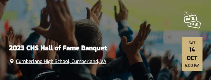 2023 CHS Hall of Fame Banquet
Cumberland High School
Saturday, October 14, 2023, 5:00 PM
events.ticketspicket.com/agency/64f4b04…