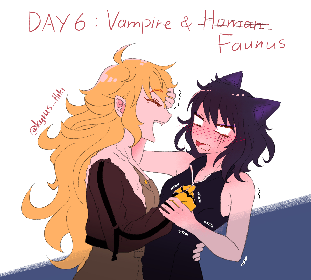 Day 6: Vampire & Human
#bumbleby #bumblebyweek #bumblebyweek2023